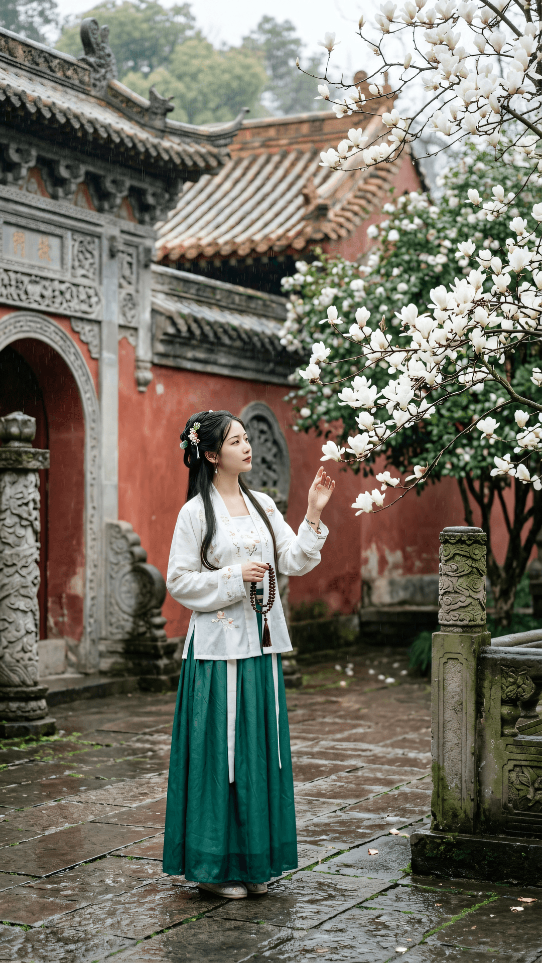 春色无高下,花枝自短长。万物各有理,莫向外求忙。
