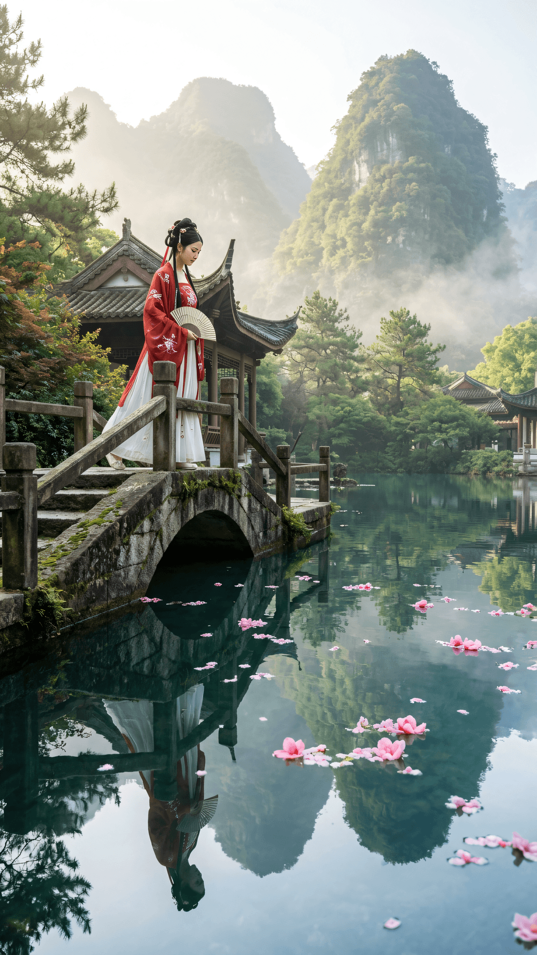 青山原不动,白云自去来。欲识常住理,莫向境中裁。