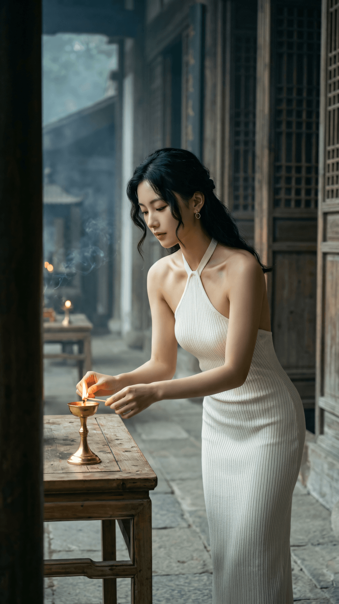 身如客舍,暂借百年。莫为衰病生忧怖,心若宽时处处莲。
