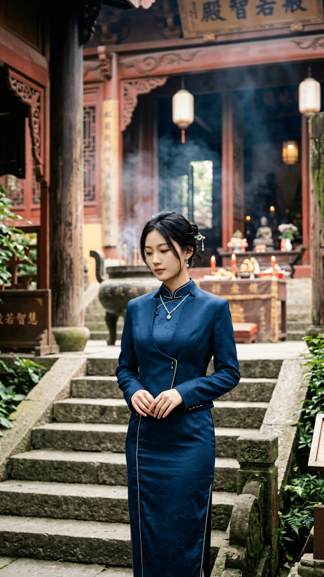 万种纠缠,不过是妄念与实相的拉扯。心若能退一步,此处便是清凉地。