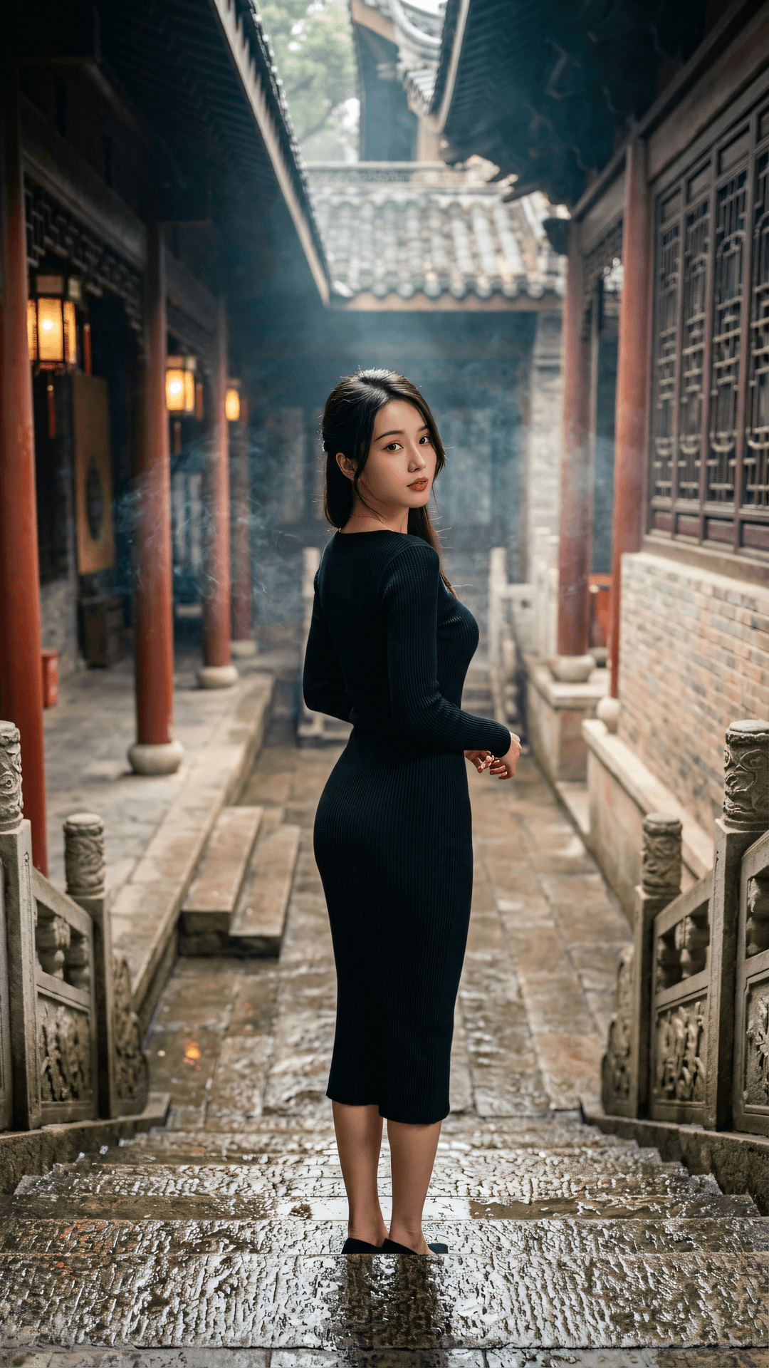 万缘放下,独对禅心。寂寞非枯木,乃是灵台一点清。自省念佛,处处皆故乡。