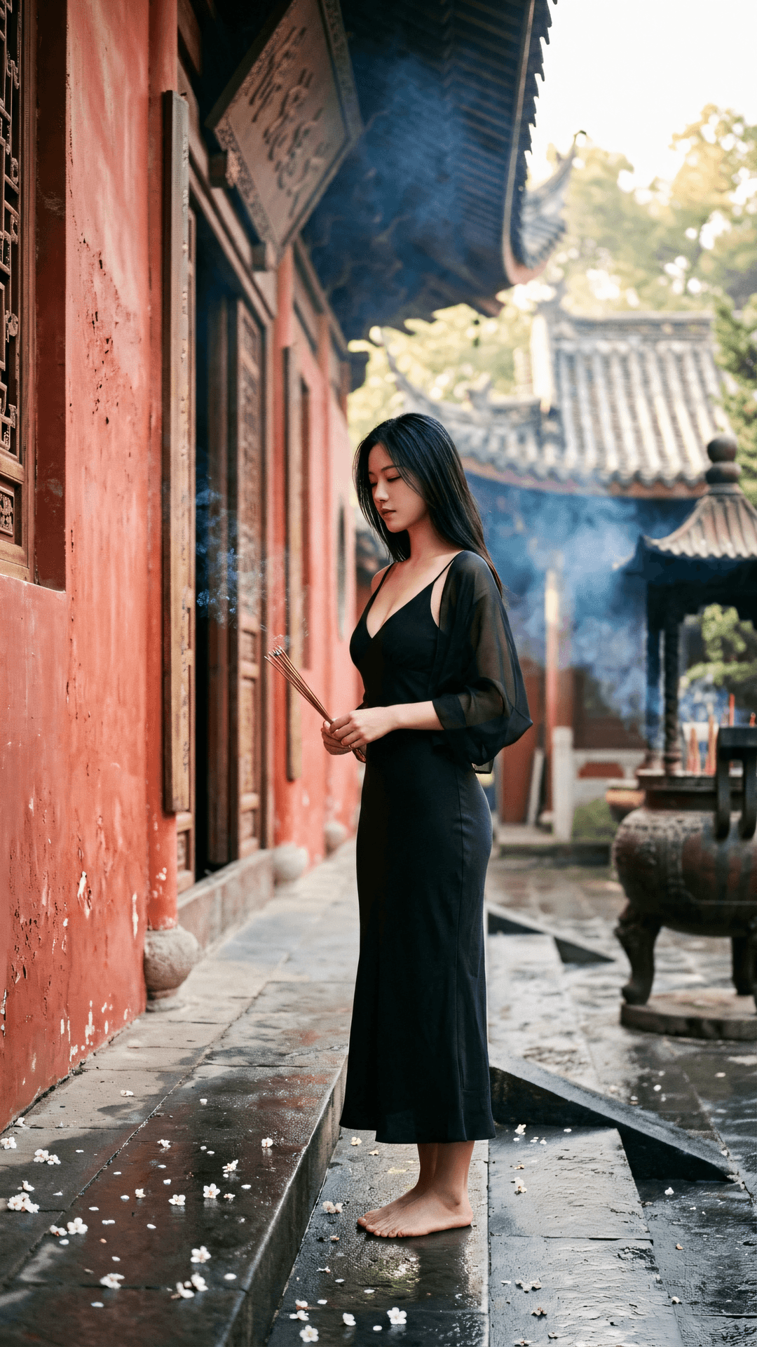 檐下两代,语带机锋。忍辱非隐忍,乃是照见我执之虚妄,松开控制之手,方得阖家清凉。