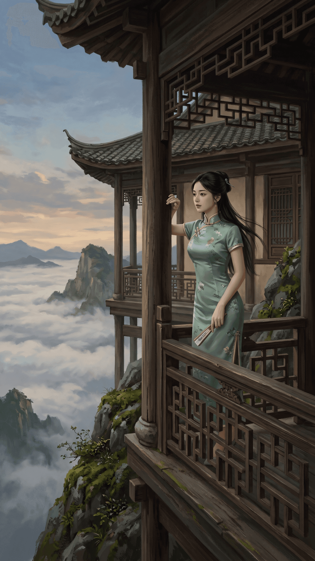 凡尘嚣闹,且许自己一晌孤清。若得心头无事,便是此间胜境。