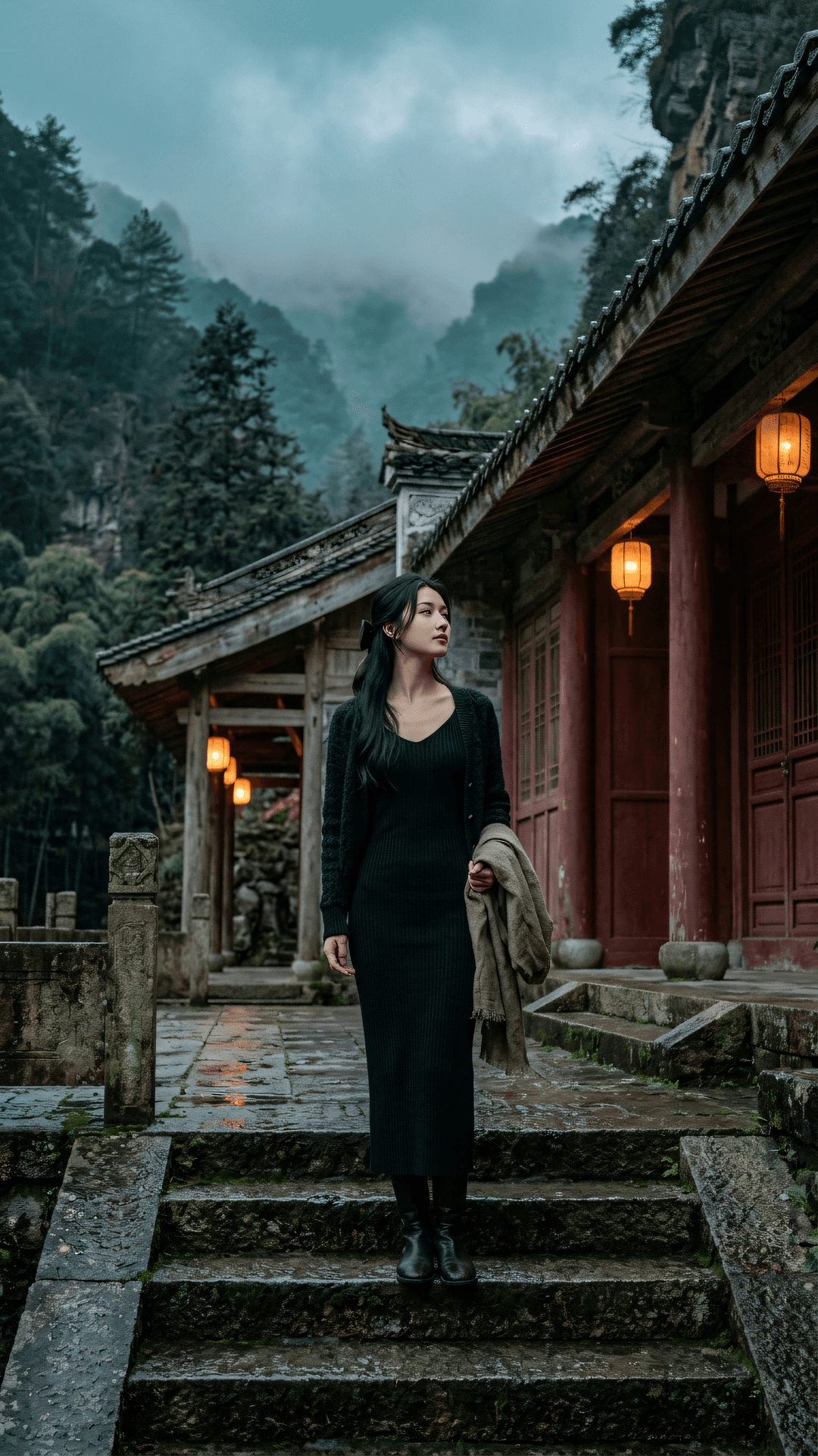 狂风过境,万象皆迁,生灭原是寻常课。于无常中见如来,方得大安心。